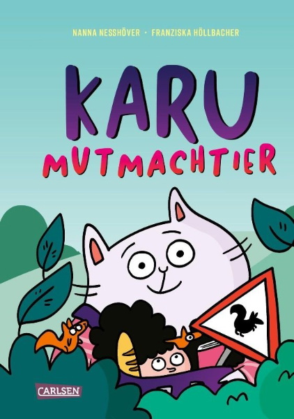 Buchcover und Innenansicht für das Buch: Karu Mutmachtier