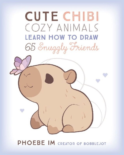 Buchcover und Innenansicht für das Buch: Cute Chibi Cozy Animals