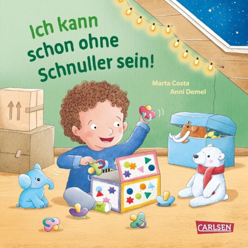 Buchcover und Innenansicht für das Buch: Ich kann schon ohne Schnuller sein!