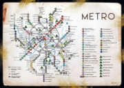 Buchcover und Innenansicht für das Buch: Metro 2033