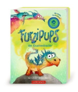 Buchcover und Innenansicht für das Buch: Furzipups, der Knatterdrache