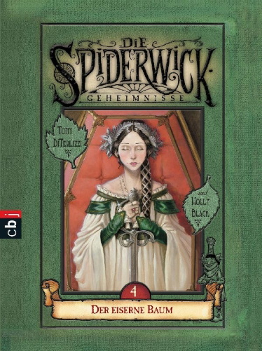 Buchcover und Innenansicht für das Buch: Die Spiderwick Geheimnisse - Der eiserne Baum