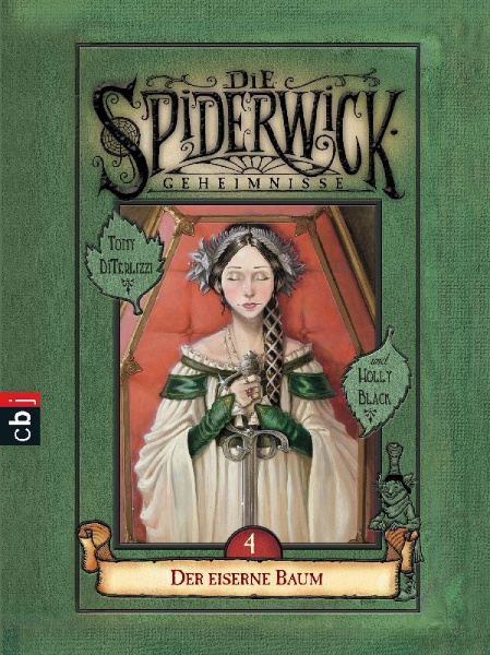Buchcover und Innenansicht für das Buch: Die Spiderwick Geheimnisse - Der eiserne Baum