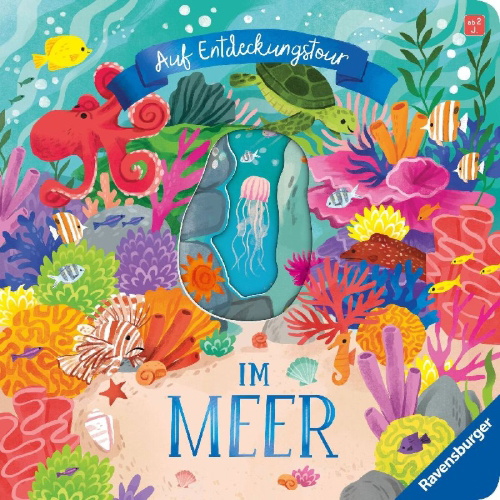 Buchcover und Innenansicht für das Buch: Let's explore: The Ocean