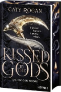 Buchcover und Innenansicht für das Buch: Kissed by the Gods - The Eternal Wars Book 1
