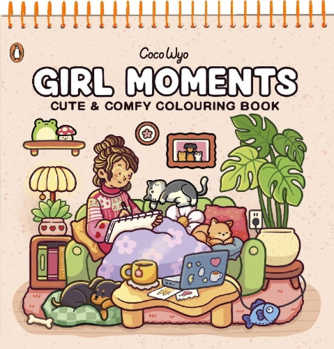 Buchcover und Innenansicht für das Buch: Girl Moments