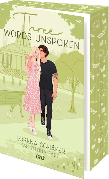 Buchcover und Innenansicht für das Buch: Three words unspoken - London Hearts 3