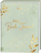 Buchcover und Innenansicht für das Buch: My Booklove: Mein Buch Journal - Salbei