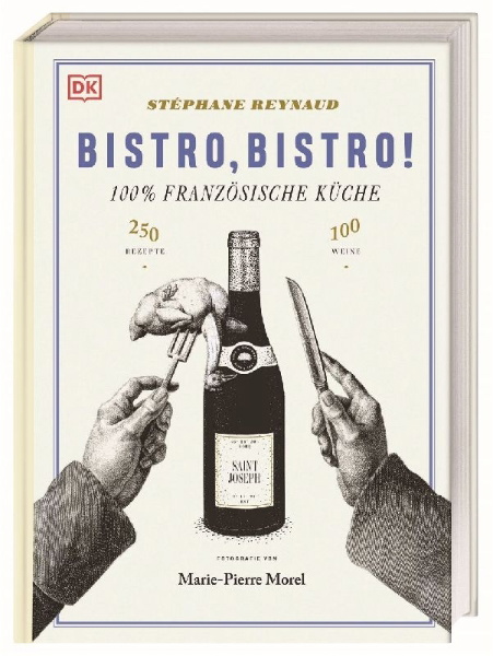 Buchcover und Innenansicht für das Buch: Bistro, Bistro!