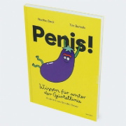 Buchcover und Innenansicht für das Buch: Penis!