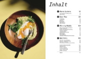 Buchcover und Innenansicht für das Buch: Train, Eat, Repeat