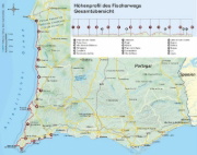 Buchcover und Innenansicht für das Buch: Portugal: Fischerweg von der Praia de São Torpes bis Lagos