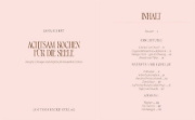 Buchcover und Innenansicht für das Buch: Achtsam kochen für die Seele