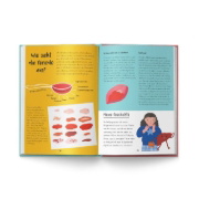 Buchcover und Innenansicht für das Buch: Own Your Period