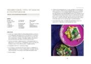 Buchcover und Innenansicht für das Buch: Vegan grillen