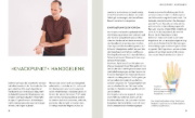 Buchcover und Innenansicht für das Buch: Hand & Ellenbogen Schmerzen selbst behandeln