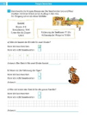 Buchcover und Innenansicht für das Buch: Die Mathe-Helden Textaufgaben 3. Klasse
