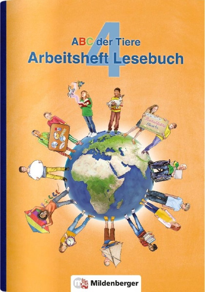 Buchcover und Innenansicht für das Buch: ABC der Tiere 4 - Arbeitsheft Lesebuch · Neubearbeitung