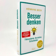 Buchcover und Innenansicht für das Buch: Besser denken
