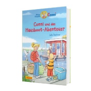 Buchcover und Innenansicht für das Buch: Conni Erzählbände 39: Conni und das Hausboot-Abenteuer