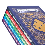 Buchcover und Innenansicht für das Buch: Minecraft 5 Handbook Box-Set