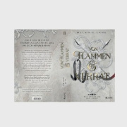 Buchcover und Innenansicht für das Buch: Von Flammen & Verrat (Die Geschichte der Anderswelt 2)
