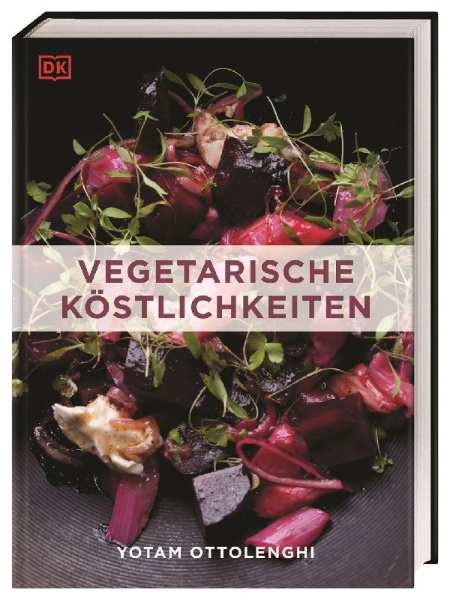 Buchcover und Innenansicht für das Buch: Vegetarische Köstlichkeiten