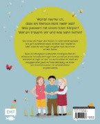Buchcover und Innenansicht für das Buch: Wenn wir ins Gras beißen - Das Buch vom Tod für große und kleine Menschen
