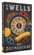 Buchcover und Innenansicht für das Buch: Die Zeitmaschine / The Time Machine