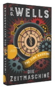 Buchcover und Innenansicht für das Buch: Die Zeitmaschine / The Time Machine