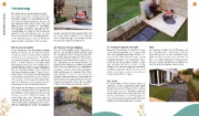 Buchcover und Innenansicht für das Buch: Duell der Gartenprofis - Gestalte deinen Traumgarten - Das Buch zur Gartensendung im ZDF