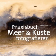 Buchcover und Innenansicht für das Buch: Praxisbuch Meer & Küste fotografieren