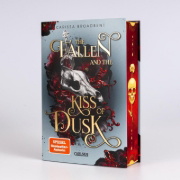 Buchcover und Innenansicht für das Buch: The Fallen and the Kiss of Dusk