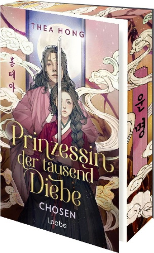 Buchcover und Innenansicht für das Buch: Prinzessin der tausend Diebe - Chosen