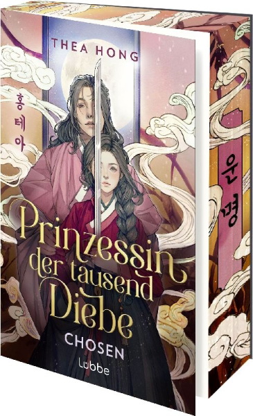 Buchcover und Innenansicht für das Buch: Prinzessin der tausend Diebe - Chosen