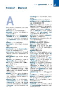 Buchcover und Innenansicht für das Buch: Langenscheidt Praktisches Wörterbuch Polnisch