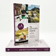 Buchcover und Innenansicht für das Buch: Am Hüttentisch