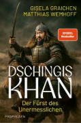 Buchcover und Innenansicht für das Buch: Dschingis Khan