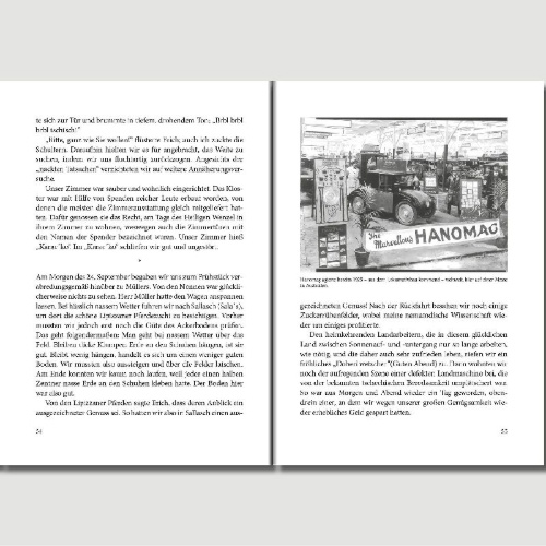 Buchcover und Innenansicht für das Buch: Zu zweit in den September