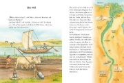 Buchcover und Innenansicht für das Buch: Der kleine Drache Kokosnuss - Abenteuer & Wissen - Altes Ägypten