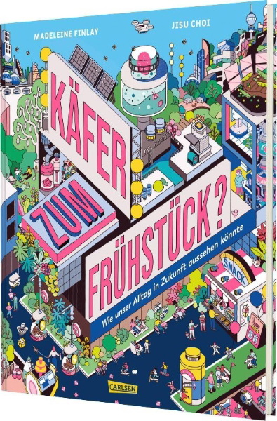 Buchcover und Innenansicht für das Buch: Beetles for Breakfast