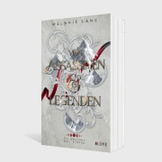 Buchcover und Innenansicht für das Buch: Von Assassinen & Legenden (Die Geschichte der Anderswelt 3)