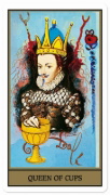 Buchcover und Innenansicht für das Buch: Dalí. Tarot