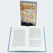 Buchcover und Innenansicht für das Buch: Radio Sarajevo