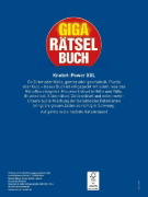 Buchcover und Innenansicht für das Buch: Giga-Rätselbuch 3