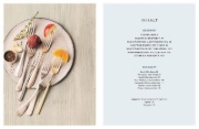 Buchcover und Innenansicht für das Buch: Aufgegabelt. Das Kochbuch