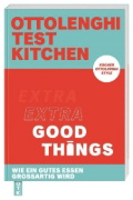 Buchcover und Innenansicht für das Buch: Ottolenghi Test Kitchen - Extra good things