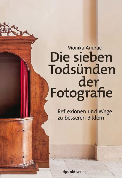 Buchcover und Innenansicht für das Buch: Die sieben Todsünden der Fotografie