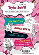 Buchcover und Innenansicht für das Buch: Pop-Stars. Alles über Taylor Swift. Vom Gesangs-Talent zum Megastar