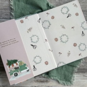 Buchcover und Innenansicht für das Buch: Sonderausgabe: Weihnachtsstern, Tannenbaum und Kerzenduft